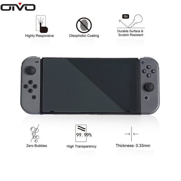 OIVO 9H Ultra-Clear Nintendo Switch Screen Protector PET Film Carousel 6