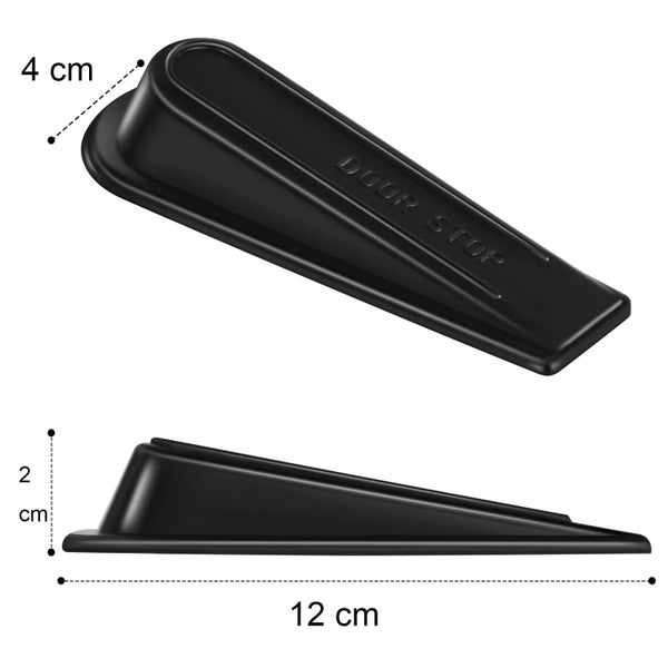 4Pcs Rubber Door Stopper Wedge Carousel 7
