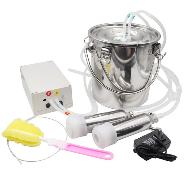 Goat Cow Milking Machine Pulsation Milking Machine 5L Milker Carousel 1