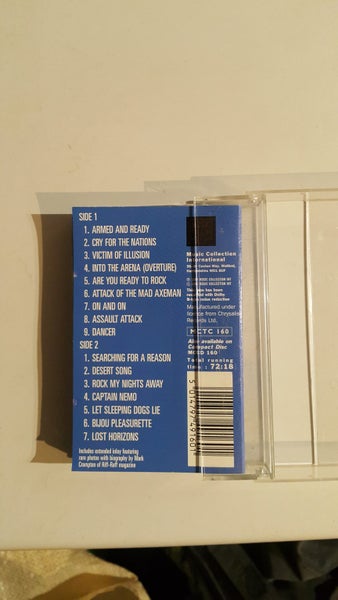 Music tape MICHAEL SCHENKER GROUP armed & ready Carousel 2
