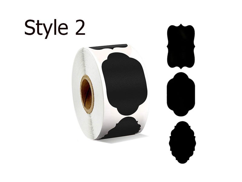 1 Roll 300Pcs Chalkboard Labels Carousel 7