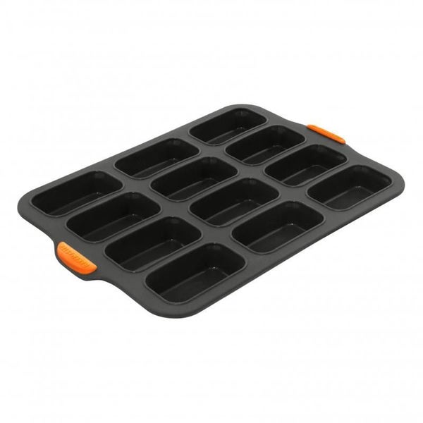 Bakemaster Silicone 12 Cup Mini Loaf Pan 35.5 X 24.5cm Carousel 1
