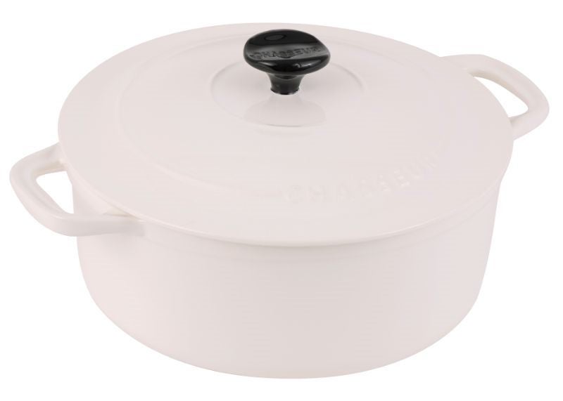 Casserole - Chasseur Macaron Collection 24cm (Antique Cream) Carousel 1