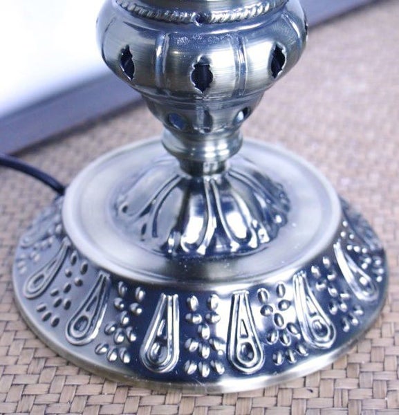 Turkish Mosaic Table Lamp Medium Mosaic Flower Burst Carousel 6