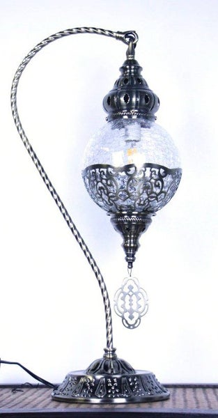Turkish Ottoman Swan Table Lamp Carousel 5