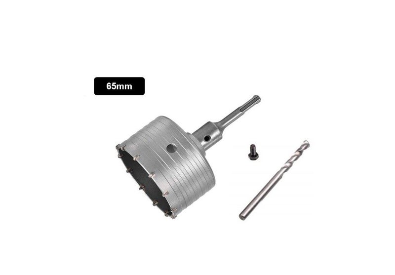 PTN 65mm Concrete Holesaw Hole Saw Drill Bit Cement Stone Wall Masonry 6.5cm Carousel 1
