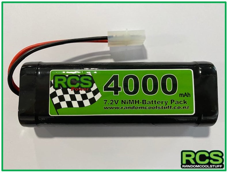 7.2v 4000maH NiMH Battery for RC cars Carousel 1