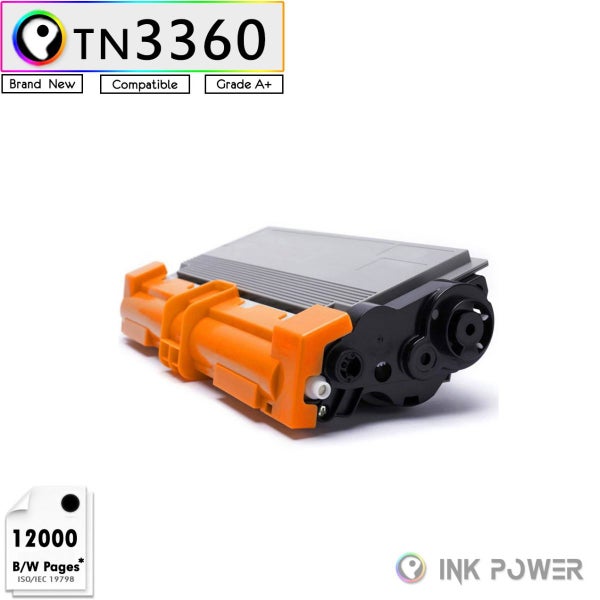 TN3360 | Grade A+ compatible Brother High Yield Toner Cartridge Carousel 1