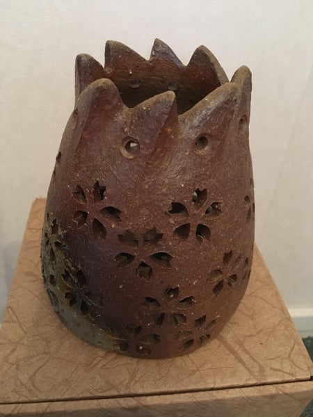 Authentic Japanese BIZEN YAKI Pottery Carousel 1