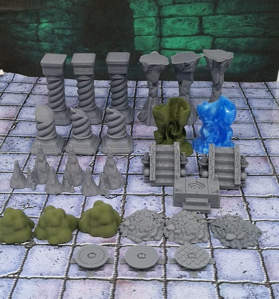 Dungeon Scatter Robagon Set #3 Gloomhaven Dungeons and Dragons dice4dungeons Carousel 1
