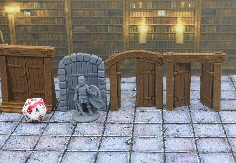 Dungeon Scatter Robagon Set#1 Doors Gloomhaven Dungeons & Dragons dice4dungeons Carousel 2