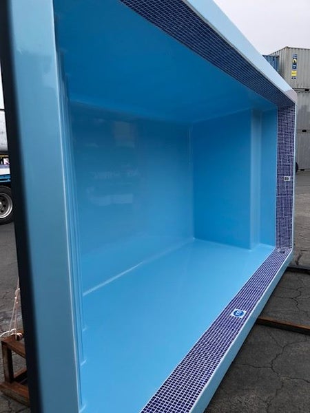 Fibregalss pool Tile lined 5.0m x 2.25m x 1.4m64070779266305111