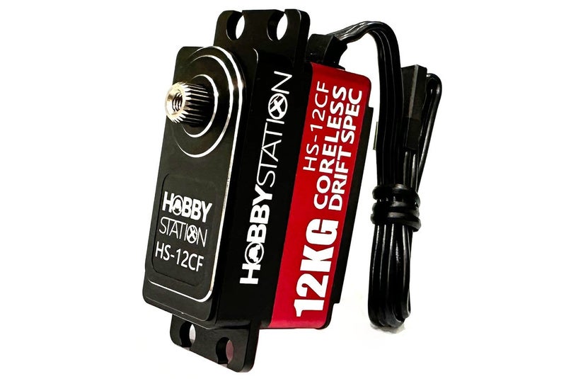 Hobby Station 12kg extra Low profile Hi-end Drift Spec servo HS-12CF (Red) 26... Carousel 1