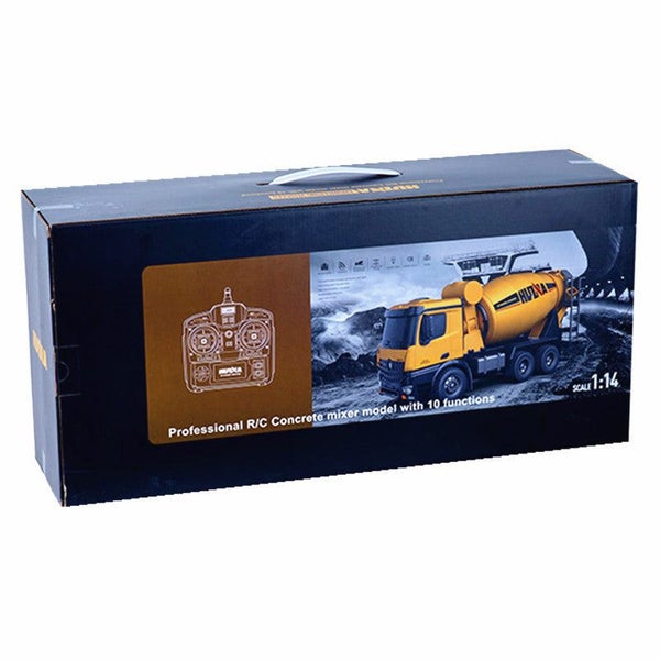 HUINA 1574 1/14 SCALE REMOTE CONTROL CONCRETE MIXER TRUCK Carousel 6