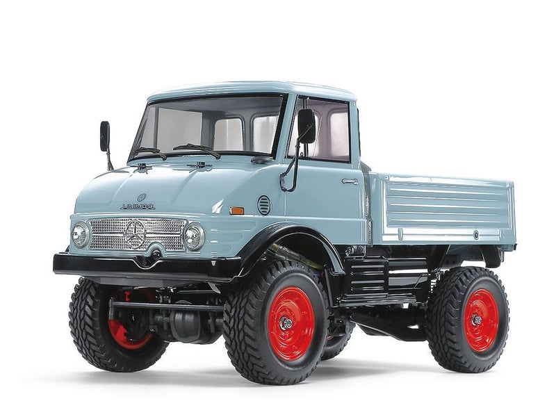 Tamiya 47465- 1/10 R/C Mercedes-Benz Unimog 406 Series U900 (Blue-Gray Painte... Carousel 1