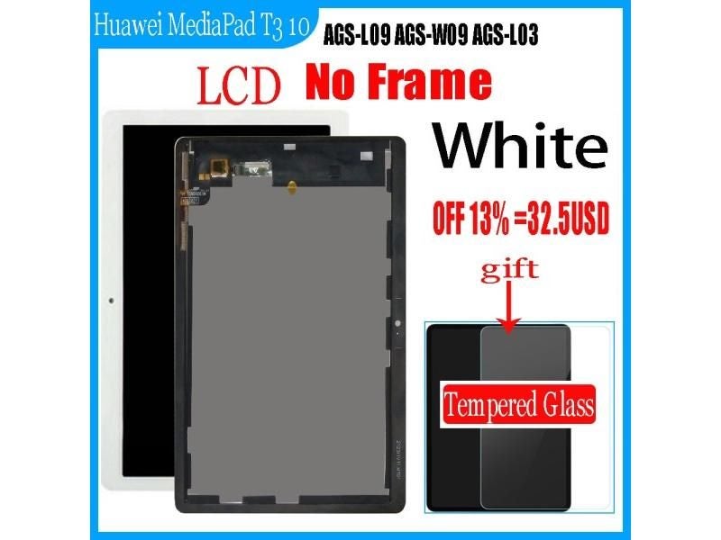9.6" For Huawei MediaPad T3 10 LCD Display With Touch Screen Assembly Carousel 1
