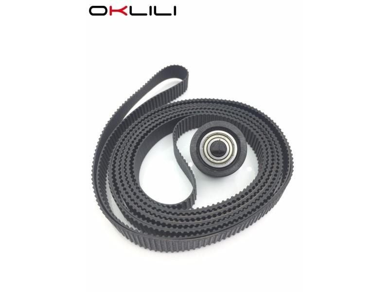 C7769-60182 Carriage Belt With Pulley 24'' 24 Inch A1 For HP DesignJet 500 Carousel 1