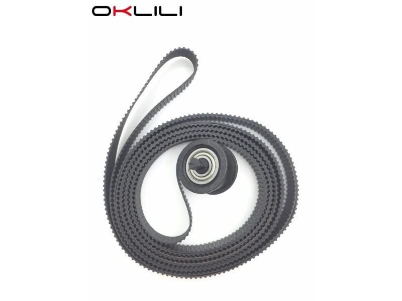 Carriage Belt With Pulley 24'' For HP DesignJet Series 500/800 Plus 4500 820 Carousel 1