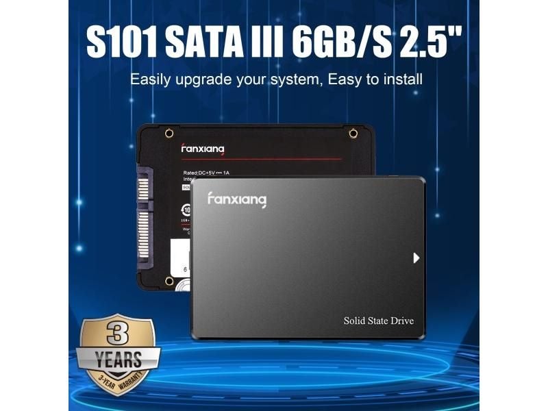 Fanxiang S101/S102 Pro/S109 2.5inch SATA SSD 128GB 256GB 512GB 1TB 2TB 4TB Carousel 2