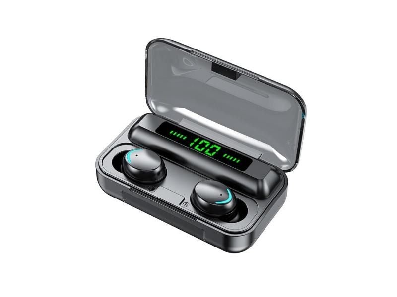 Bluetooth Wireless Headphones With Mic Sports Waterproof TWS Earbuds Carousel 1