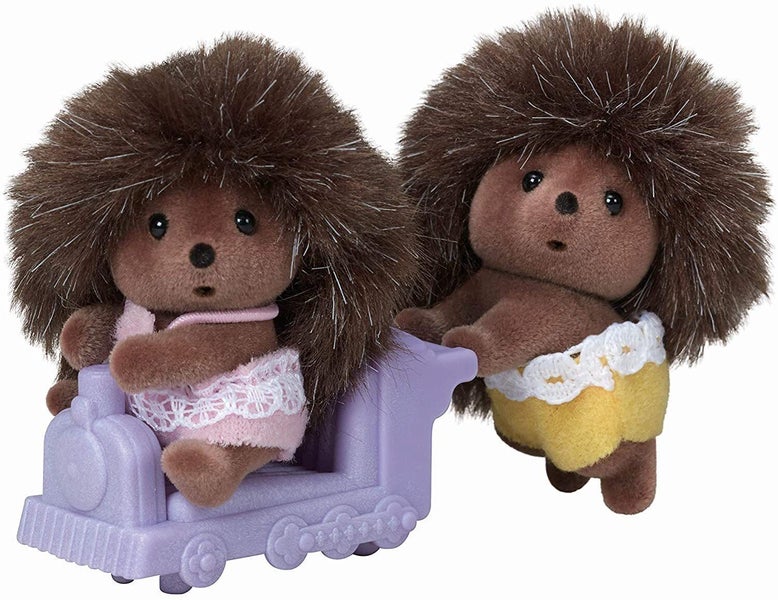 Sylvanian Families Hedgehog Twins Carousel 2