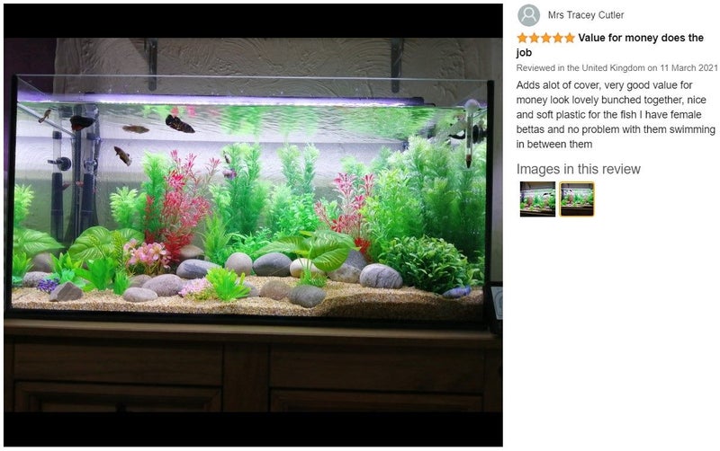 Brand New 4Pack Needle Leaf Aquarium Plant Decor UnderWater Grass*Hot SALE Carousel 2