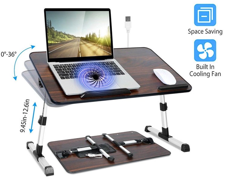 New Laptop Desk Bed Tray Desk Table Afterpay Carousel 2