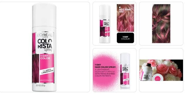 L'Oreal Paris Hot Pink Highlights - SALE!!! Carousel 1