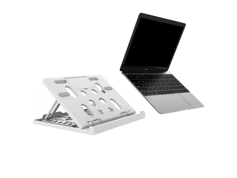 2X Pink Tablet Holder Stand Adjustable Riser Phone Elevator Carousel 2