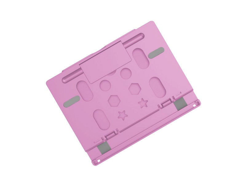 2X Black Pink Tablet Holder Stand Adjustable Riser Phone Elevator Carousel 6