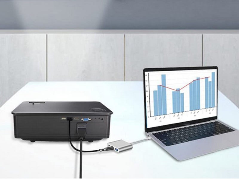 1Pcs 3 in 1 Hub Type C to USB Adapter Converter Data Charging Cable for MacBook Carousel 5