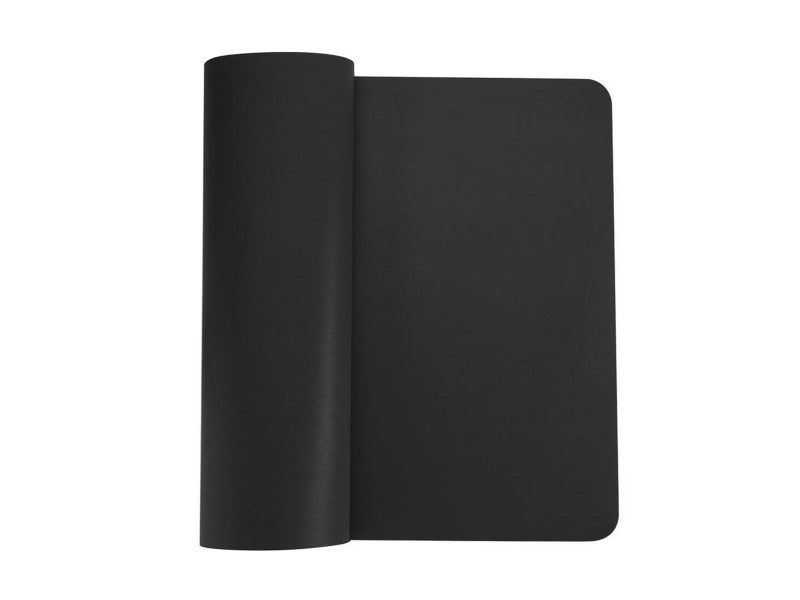 Double Side Colour Leather Desk Protecter Mouse Pad Black Carousel 4