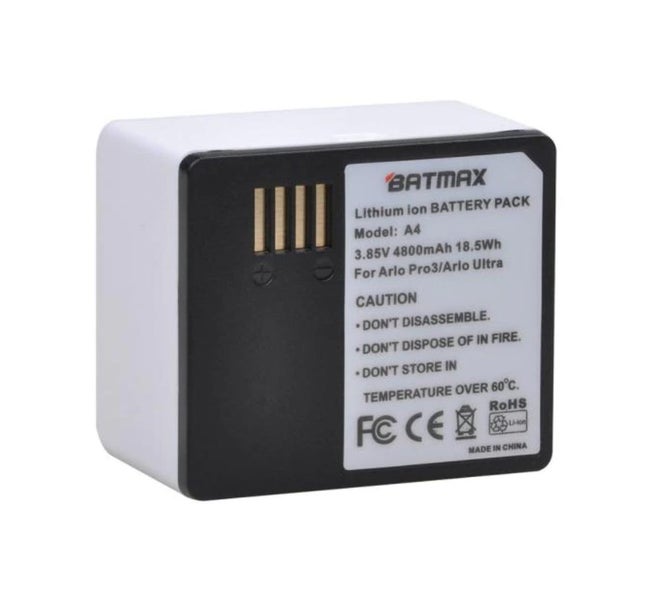 Rechargeable Battery for Arlo Pro 3/4/5, Arlo Ultra 1/2 Cameras Carousel 2