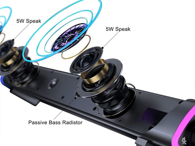 Bluetooth Computer Speaker Sound Bar Carousel 2