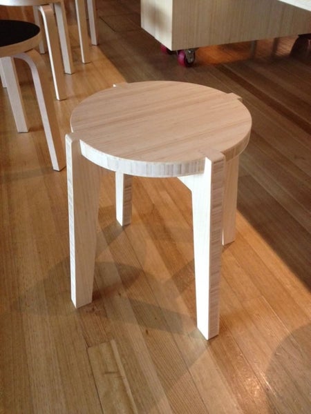 30mm Bamboo Ply 608x2440mm Counter Top Carousel 1