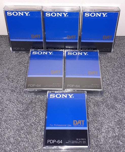 Buy 1 or more! -Blank Sony Digital Audio Tape - DAT Tape (PDP-64) Audio cassette Carousel 1