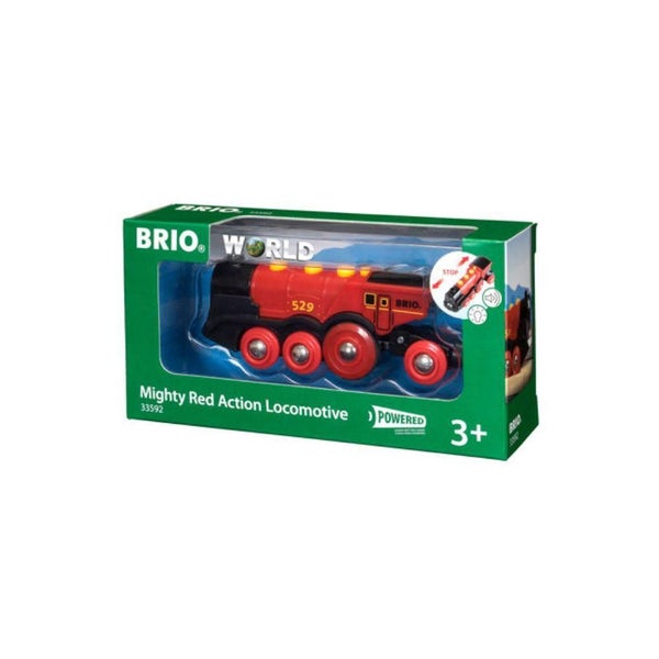 BRIO Mighty Red Action Locomotive Carousel 1