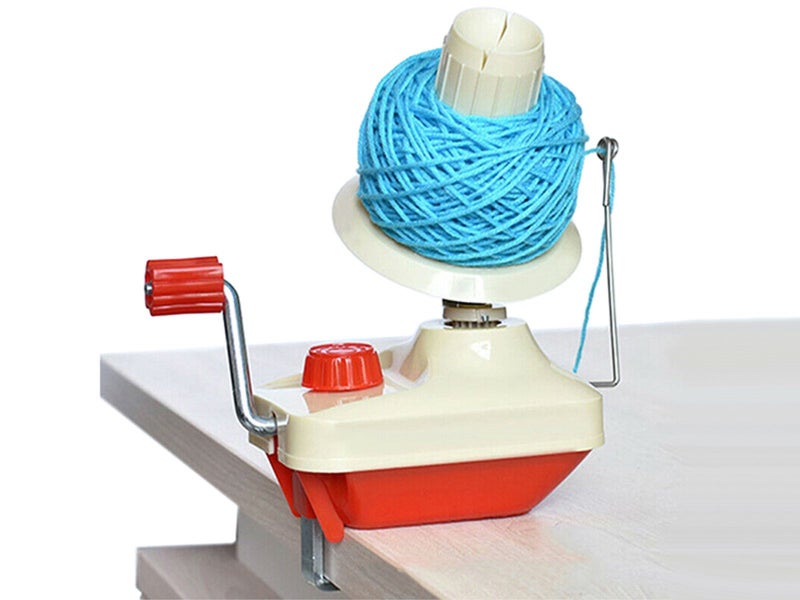Hand Operated String Ball Yarn Winder Holder Knitting String Ball Wool Winder Carousel 1