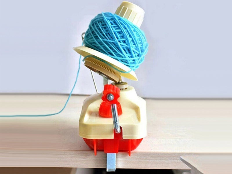 Hand Operated String Ball Yarn Winder Holder Knitting String Ball Wool Winder Carousel 5