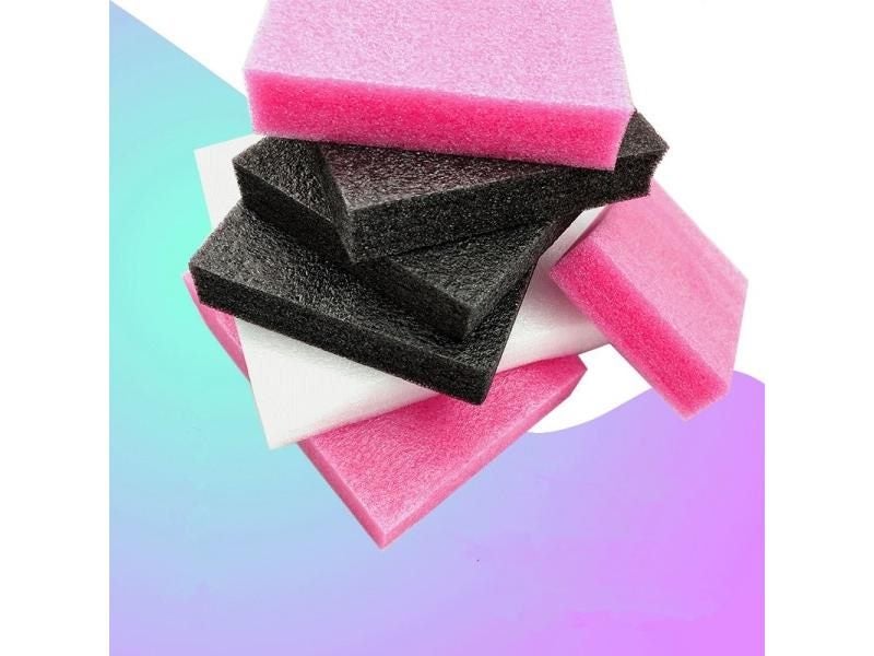 1Pcs Wool Felt DIY Workplace Mat White Black Red Foam Needle Felting Poked Pad Carousel 2