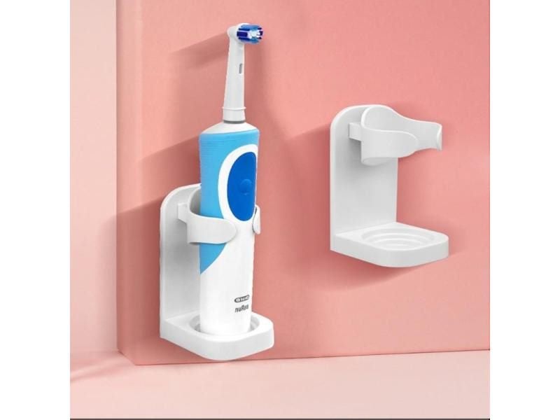 Toothbrush Holder Bath Wall-Mounted Electric For Adults Bathroom Accessories Carousel 1