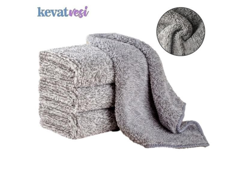 5Pcs Kitchen Cleaning Towel Microfiber Cleaning Cloth Dishcloth Absorbent Carousel 2