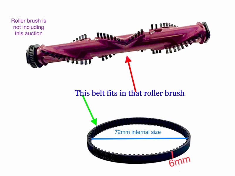 Shark NV750ANZ 31, NV650, NV680 Vacuum Cleaner Replacement Floor Motor Belt. Carousel 1
