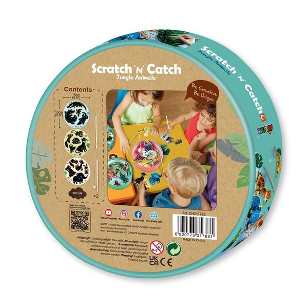 Avenir Scratch n Catch Jungle Animals Carousel 2