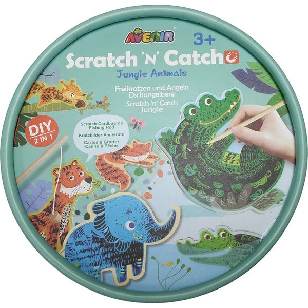 Avenir Scratch n Catch Jungle Animals Carousel 1