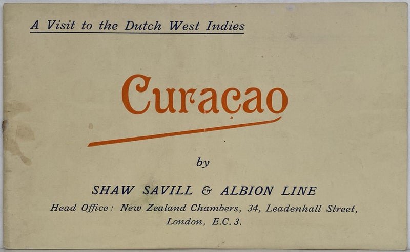 MARITIME MEMORABILIA: Visit to Curacao, Dutch West Indies - Tourist information Carousel 1