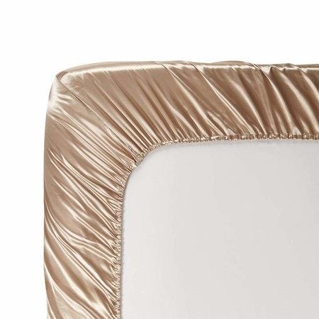 4 Piece Satin Bedding Sheet Pillowcase Sets Luxury Rich Silk Silky Super Soft Carousel 8