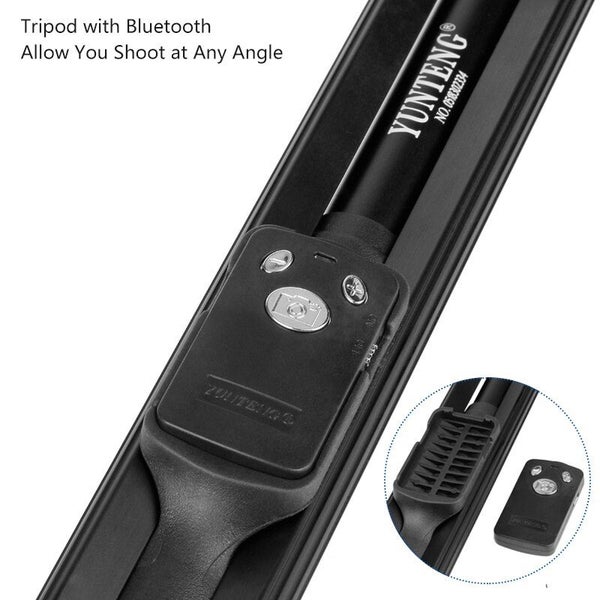 YUNTENG VCT-1388 Selfie Stick Tripod Stand for Cell Phone with Bluetooth Remote64142351891841113