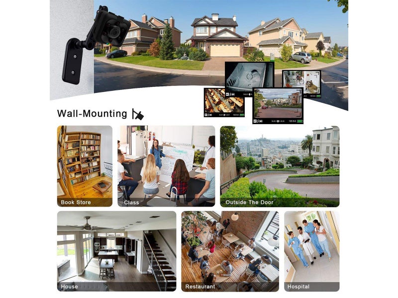 SQ11 1080P Hidden Mini Spy Security Camera for Home Carousel 2