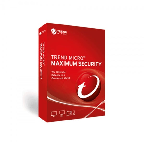 Trend Micro Maximum Security 5 Device 2 Year Carousel 1